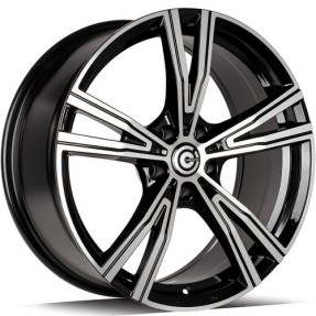 Obrazek dla: Carbonado Platinum 19" 5x112 ET30 66,5 BFP  Black Front Polished