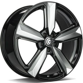 Obrazek dla: Carbonado Blast 20" 5x112 ET30 66,5 BFPEP  Black front polished edges polished