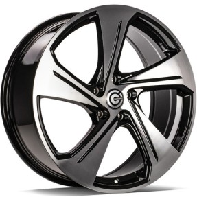 Obrazek dla: Carbonado Aqua 19" 5x112 ET45 57,1 BFP  Black Front Polished