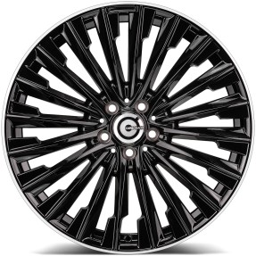 Obrazek 2 dla: Carbonado Action 19" 5x112 ET35 66,6 BGLP  Black Glossy Lip Polished