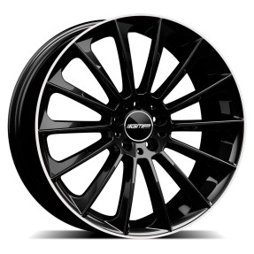 Obrazek dla: GMP STELLAR 9X18 5X112 ET50/66.6 CZARNY/RANT
